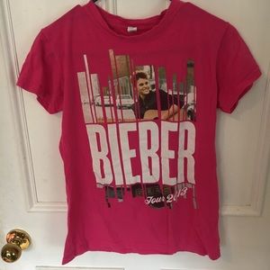 Cute Justin Bieber tour tee 2013